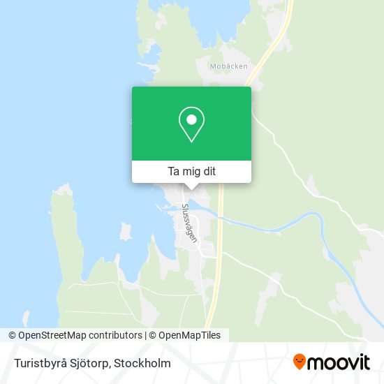 Turistbyrå Sjötorp karta