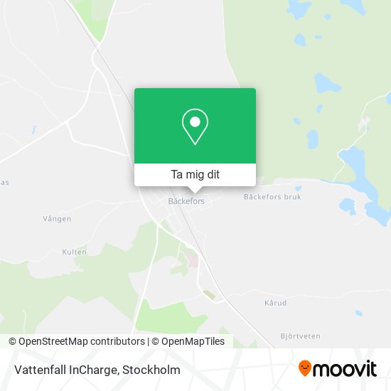 Vattenfall InCharge karta
