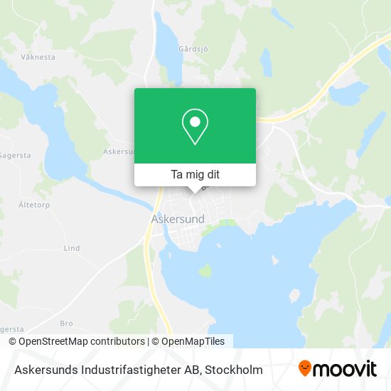 Askersunds Industrifastigheter AB karta