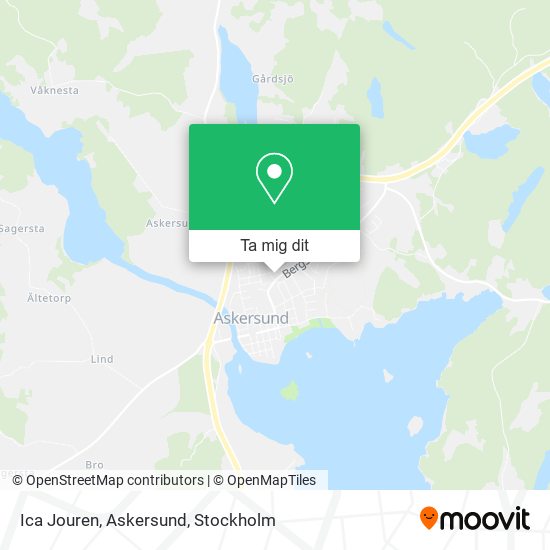 Ica Jouren, Askersund karta