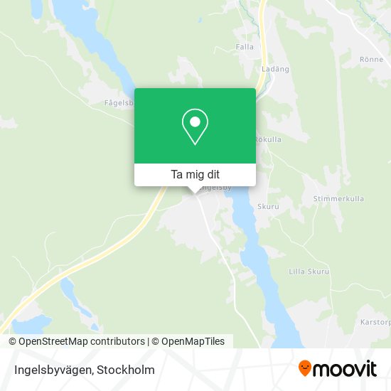 Ingelsbyvägen karta