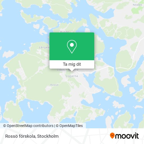 Rossö förskola karta