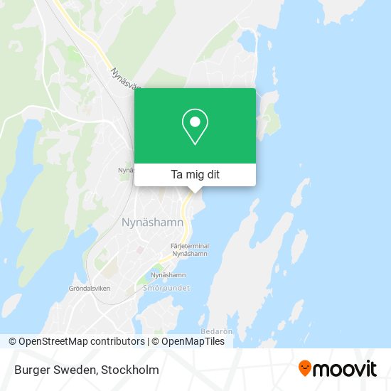 Burger Sweden karta