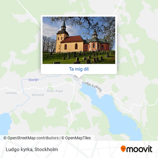 Ludgo kyrka karta