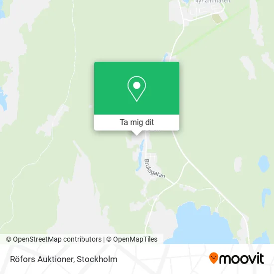 Röfors Auktioner karta