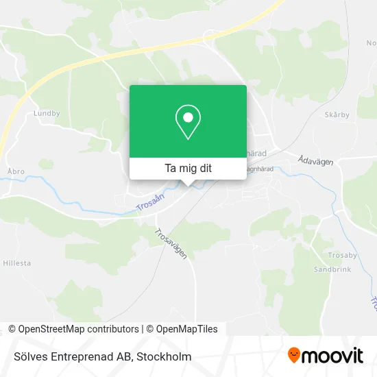 Sölves Entreprenad AB karta