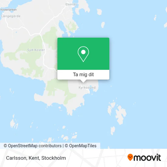 Carlsson, Kent karta