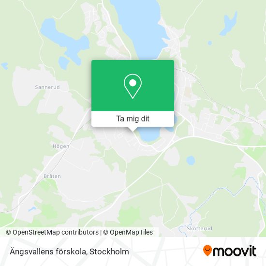 Ängsvallens förskola karta