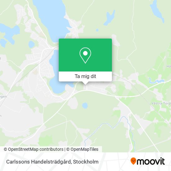 Carlssons Handelsträdgård karta