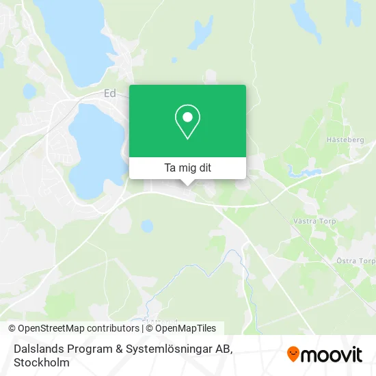 Dalslands Program & Systemlösningar AB karta