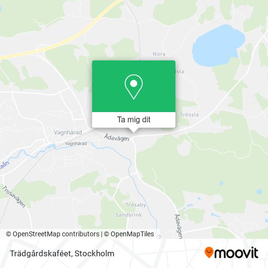 Trädgårdskaféet karta