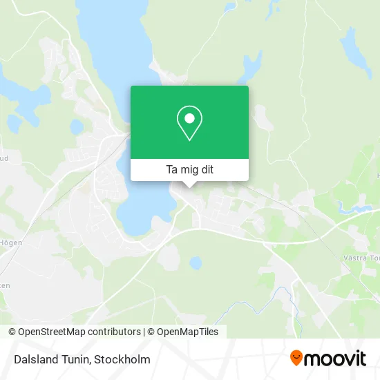 Dalsland Tunin karta