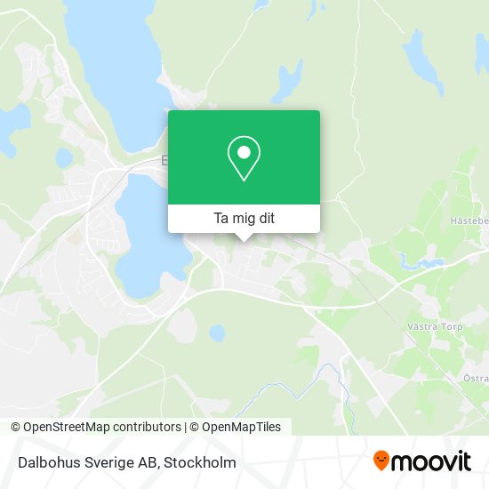 Dalbohus Sverige AB karta