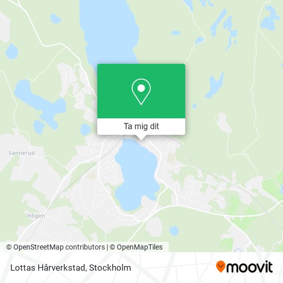 Lottas Hårverkstad karta