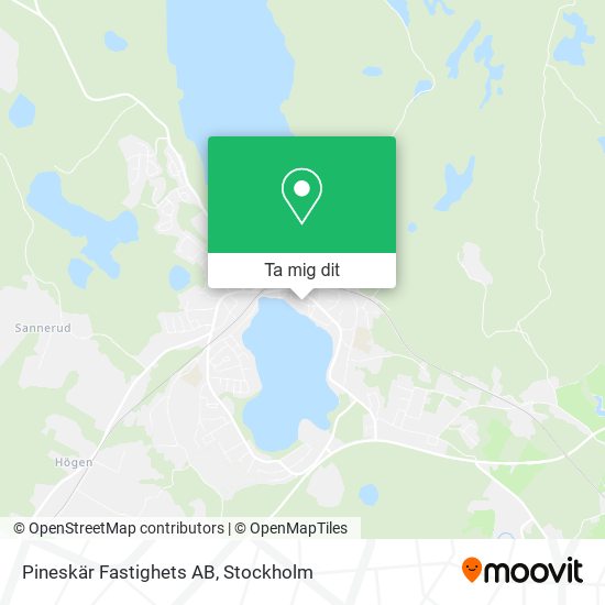 Pineskär Fastighets AB karta