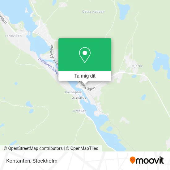 Kontanten karta