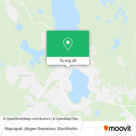Naprapat Jürgen Svensson karta