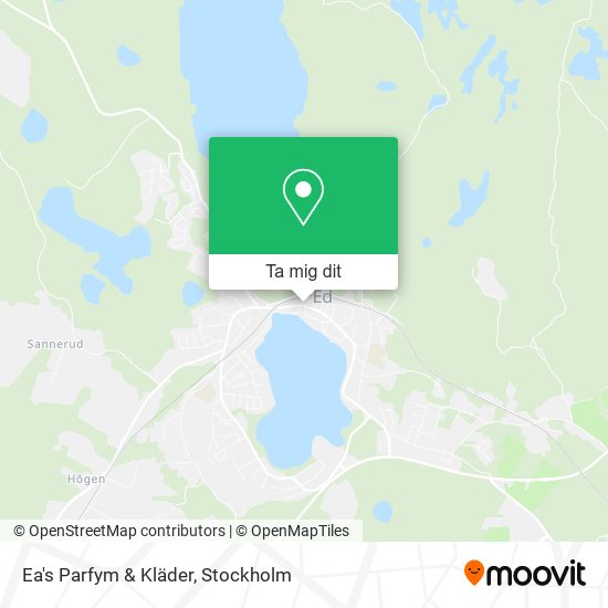 Ea's Parfym & Kläder karta