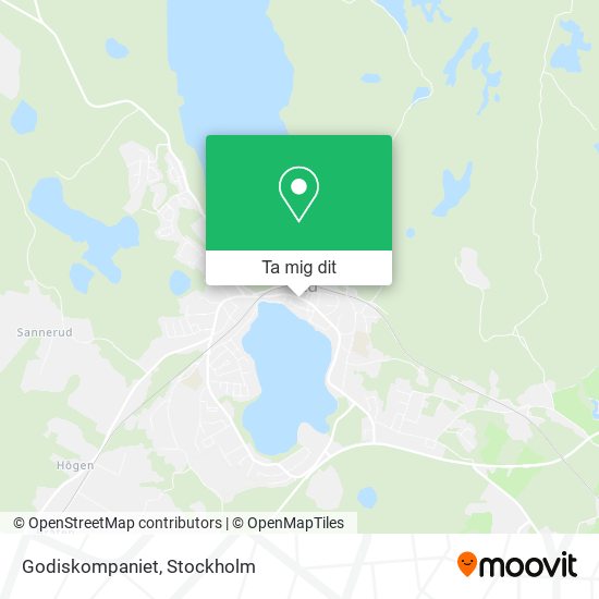 Godiskompaniet karta