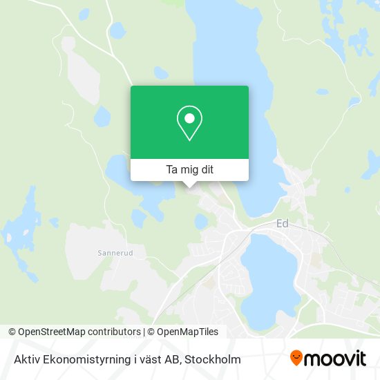 Aktiv Ekonomistyrning i väst AB karta