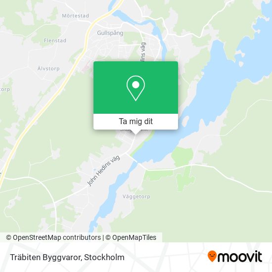 Träbiten Byggvaror karta
