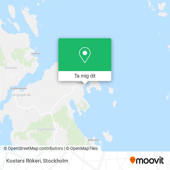 Kosters Rökeri karta