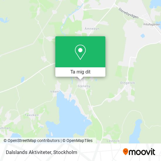Dalslands Aktiviteter karta
