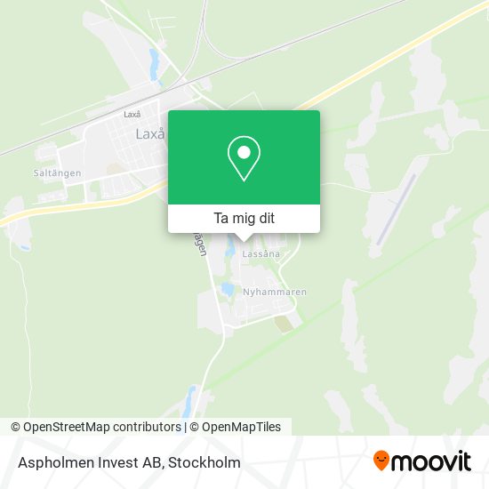 Aspholmen Invest AB karta