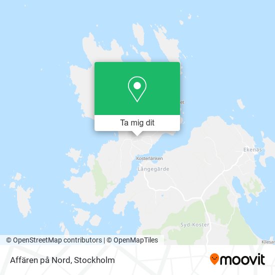 Affären på Nord karta