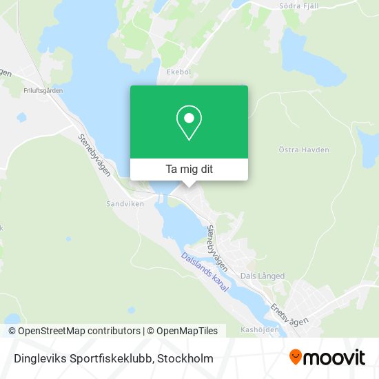 Dingleviks Sportfiskeklubb karta