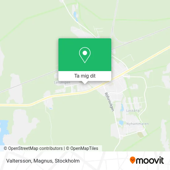 Valtersson, Magnus karta