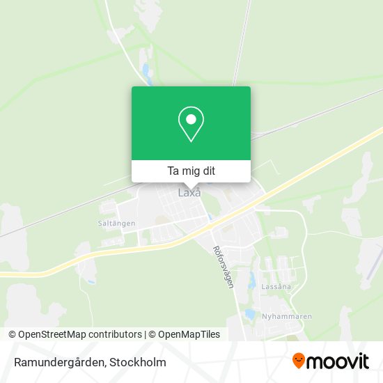 Ramundergården karta