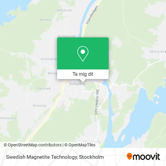 Swedish Magnetite Technology karta