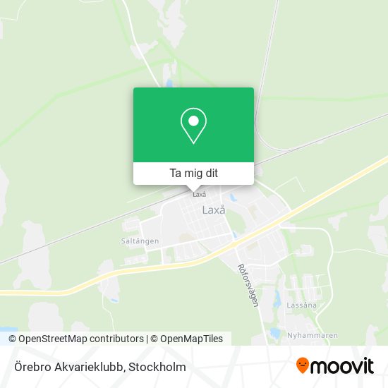 Örebro Akvarieklubb karta