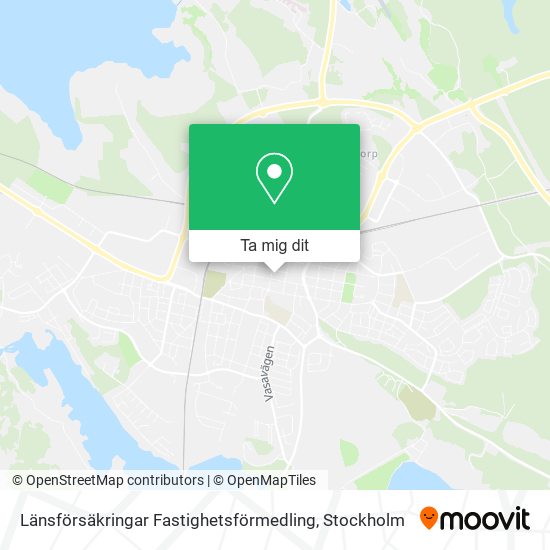 Länsförsäkringar Fastighetsförmedling karta