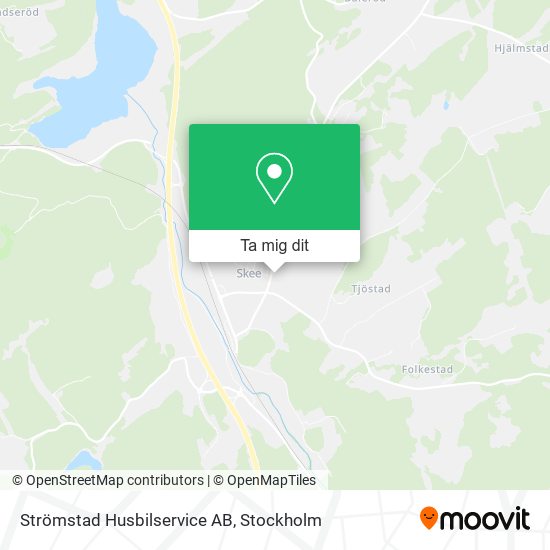 Strömstad Husbilservice AB karta