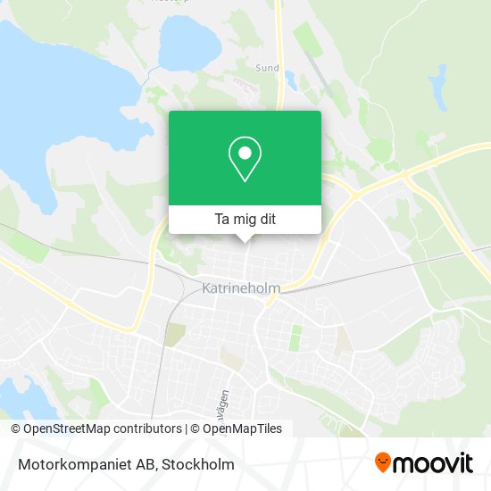 Motorkompaniet AB karta