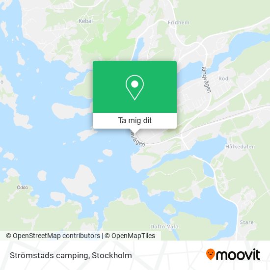 Strömstads camping karta