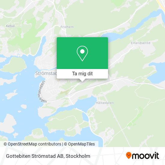 Gottebiten Strömstad AB karta