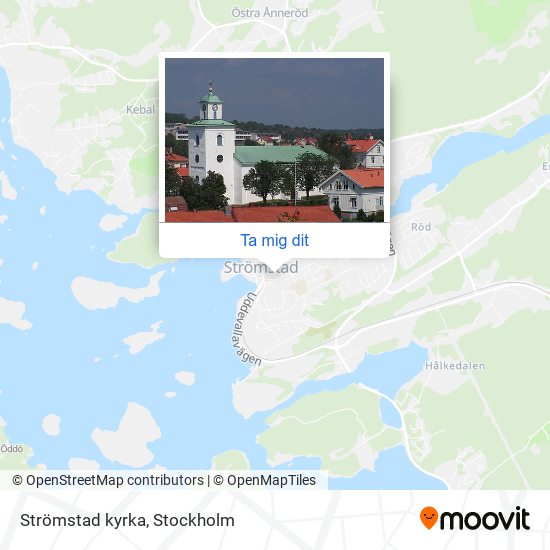 Strömstad kyrka karta