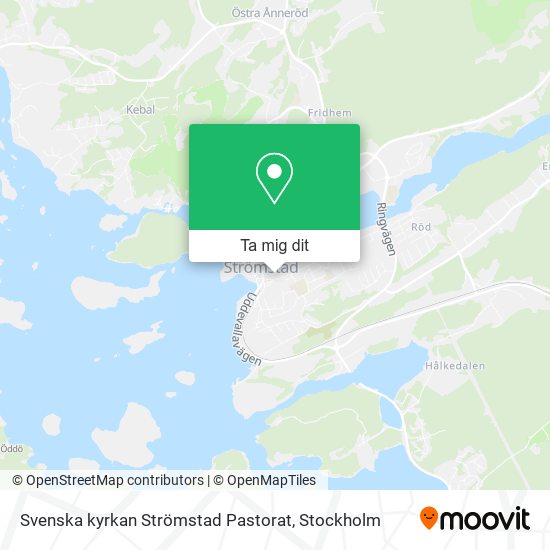 Svenska kyrkan Strömstad Pastorat karta