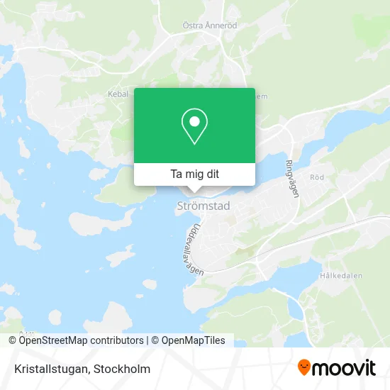 Kristallstugan karta