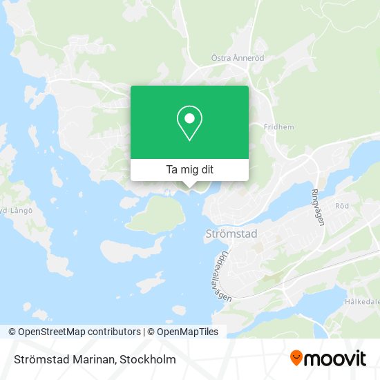 Strömstad Marinan karta