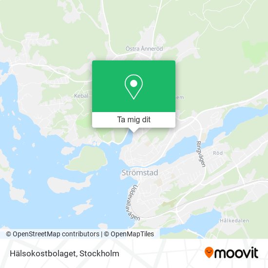 Hälsokostbolaget karta