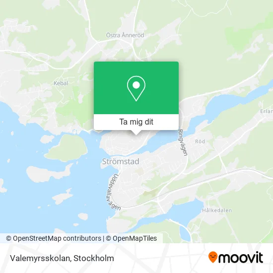 Valemyrsskolan karta