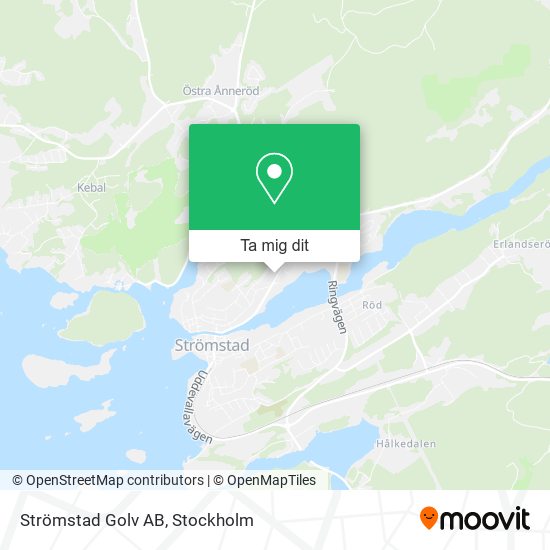 Strömstad Golv AB karta