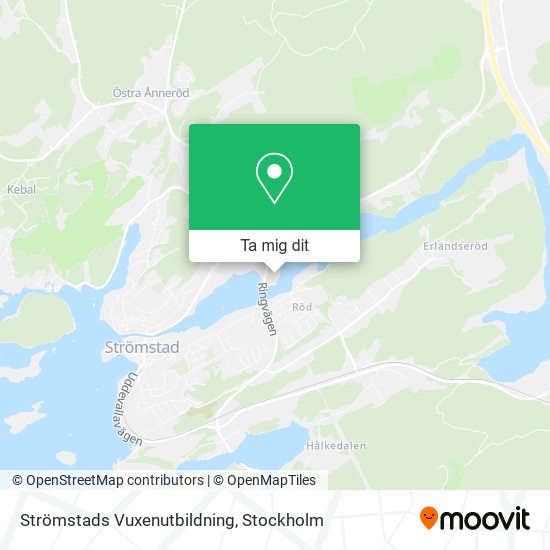 Strömstads Vuxenutbildning karta