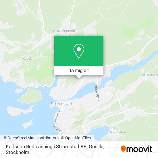 Karlsson Redovisning i Strömstad AB, Gunilla karta