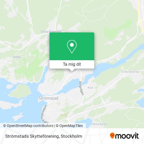 Strömstads Skytteförening karta