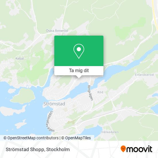 Strömstad Shopp karta